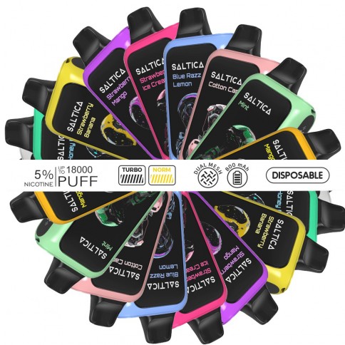 Saltica Cyber 18000 FOREST BERRY Puf Çeşitleri ve İçerikler