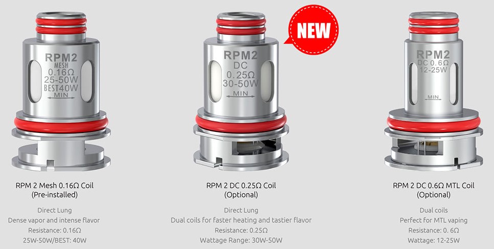 Smok Nord C Boş Kartuş Uyumlu Coil Çeşitleri, Smok NordC Boş Kartuş Uyumlu Coil Çeşitleri