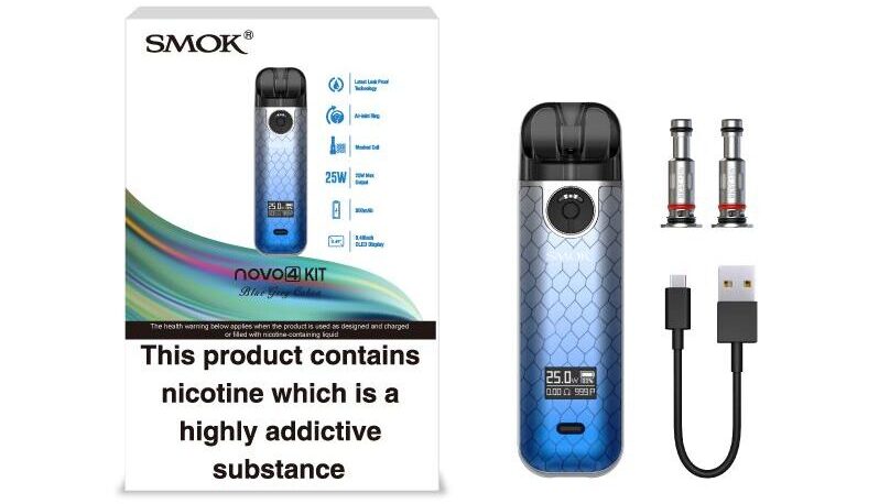 Smok Novo 4 Pod Kutu İçeriği