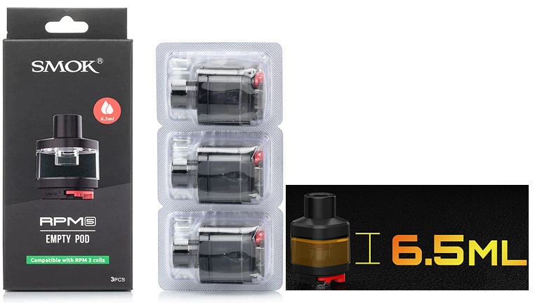 Smok RPM 5 Pro Kit Beige White Leather Uyumlu Kartuş