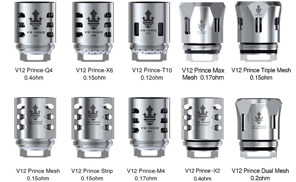 Smok TFV12 P-Tank Coil Çeşitleri