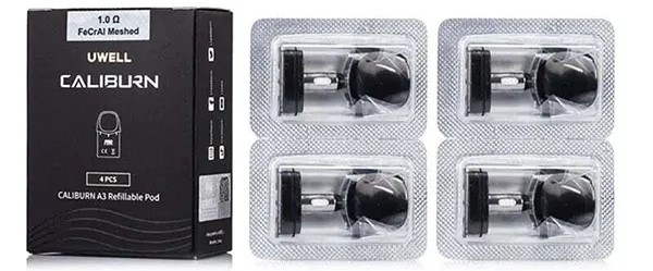 Uwell Caliburn A3 Kartuş, Ak3 Kartuş Kutu İçeriği