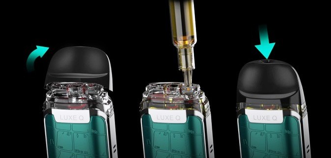 Vaporesso Luxe Q Pod Likit Dolum Talimatları