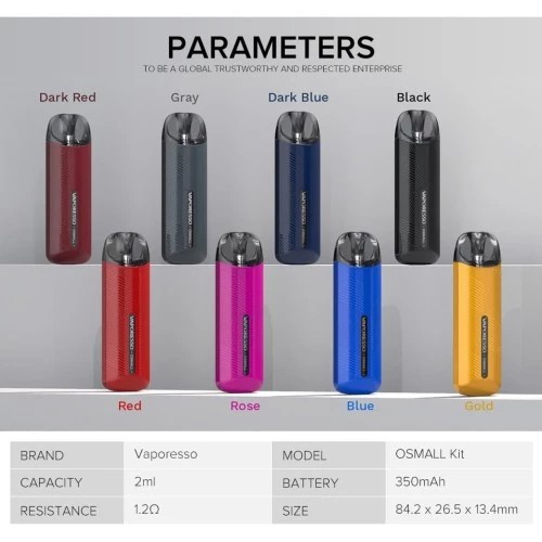 Vaporesso Osmall Pod Kit Parametreleri