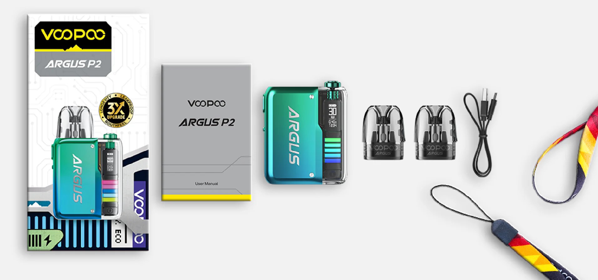 Voopoo Argus P2 Pod Kutu İçeriği, Voopoo ArgusP2 Pod Kutu İçeriği, Voopoo Argus P2 Pod Paket İçeriği, Voopoo Arguz P2 Pod Kutu İçeriği