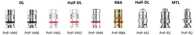 Pnp X Pod Kartuş Uyumlu Yedek Coil Çeşitleri