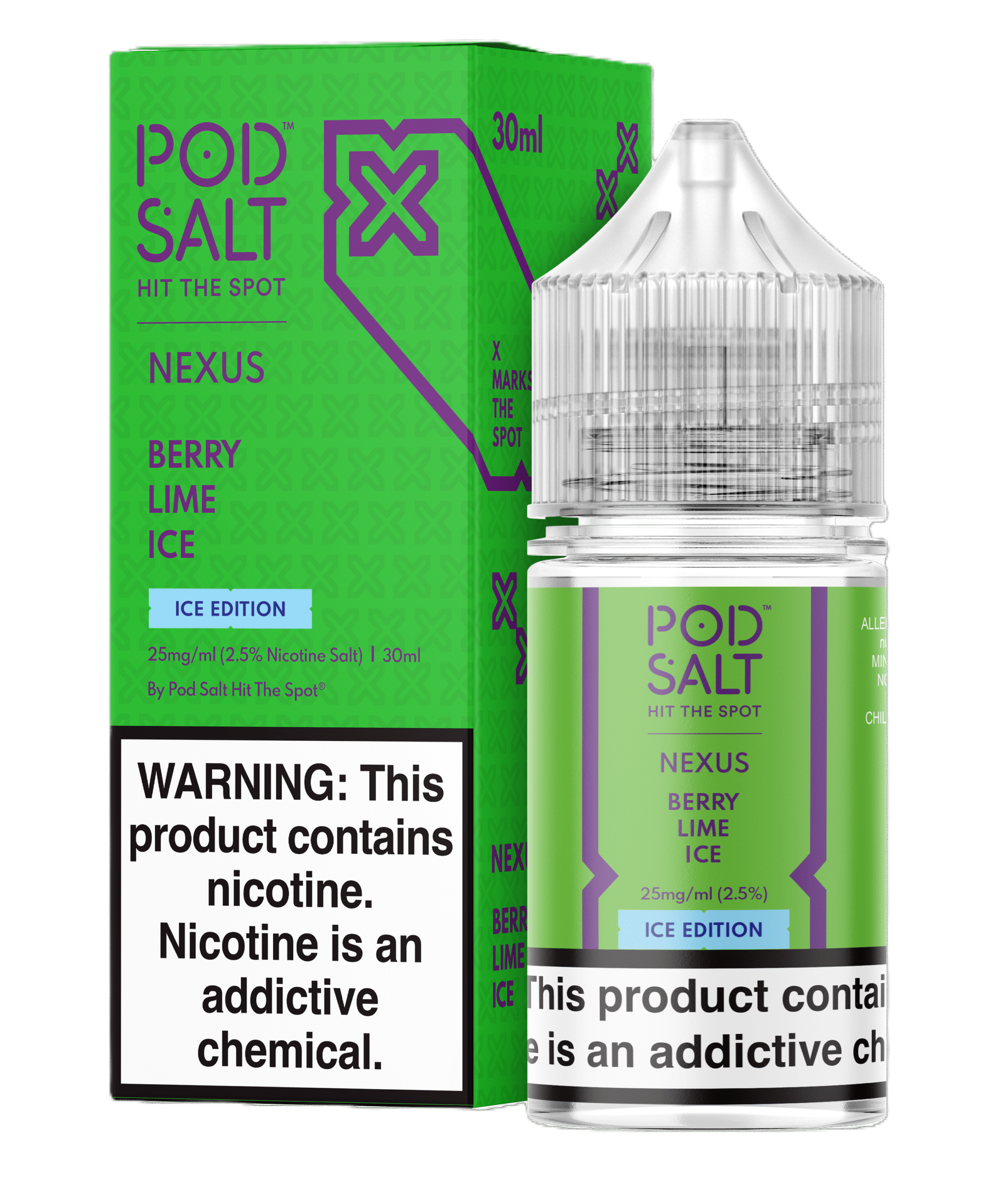 Pod Salt Berry Lime Ice