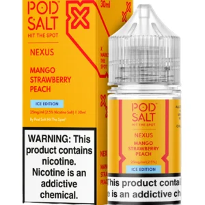 Pod Salt Mango Strawberry Peach Ice