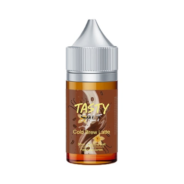 Tasty Cold Brew Latte Salt Likit, Tasty Cold Brew Latte Premium Salt Likit