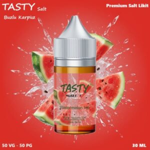 Tasty Watermelon Ice Salt Likit, Tasty Watermelon Ice Premium Salt Likit, Tasty Watermelon Ice 30 ml Salt Likit